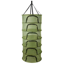 Plasa de uscare cu fermoar, Clever Grow, verde, 6 straturi