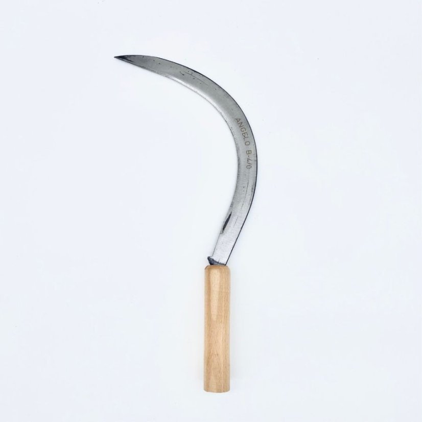 Srp se zubatým ostřím 4/0 na byliny a obilí – 30 cm