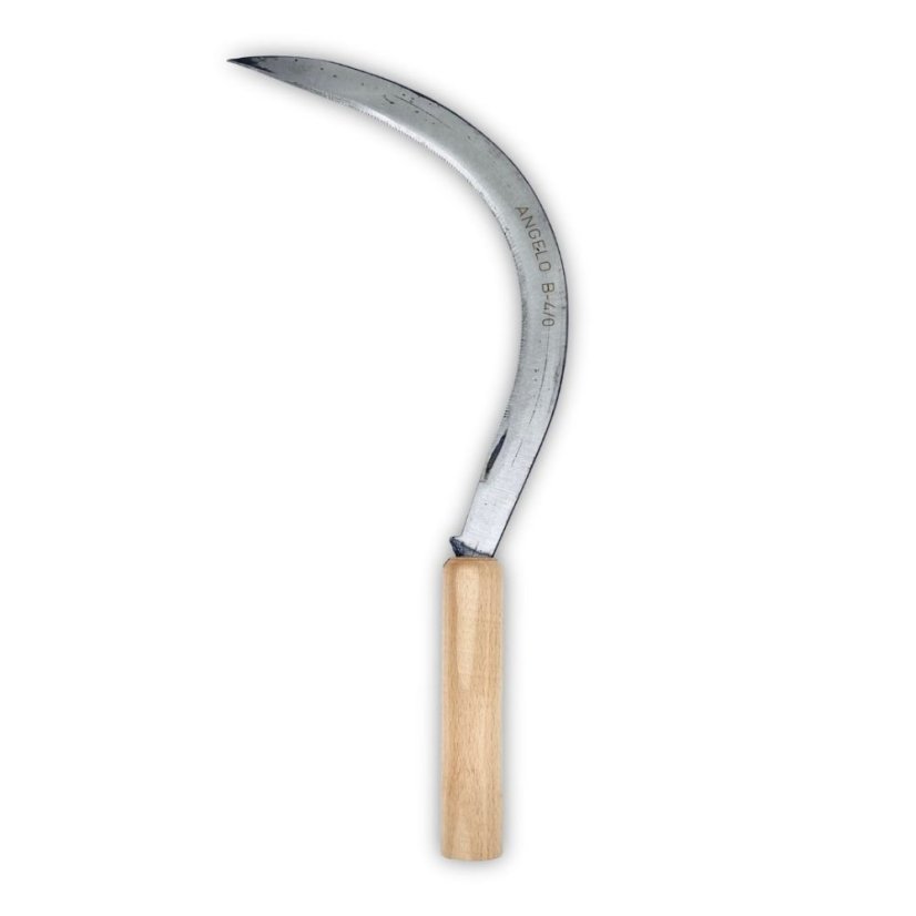 Srp se zubatým ostřím 4/0 na byliny a obilí – 30 cm