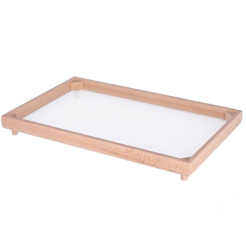 Suport de uscare din lemn pentru ierburi, ciuperci, legume și ciuperci, 6 niveluri – 60x32 cm