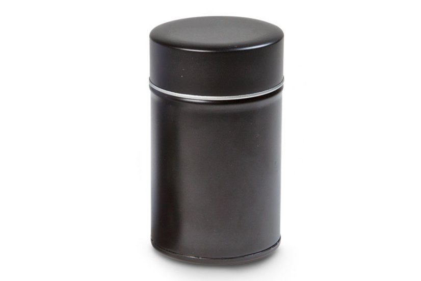 Cutie de tablă pentru 150 g, neagră