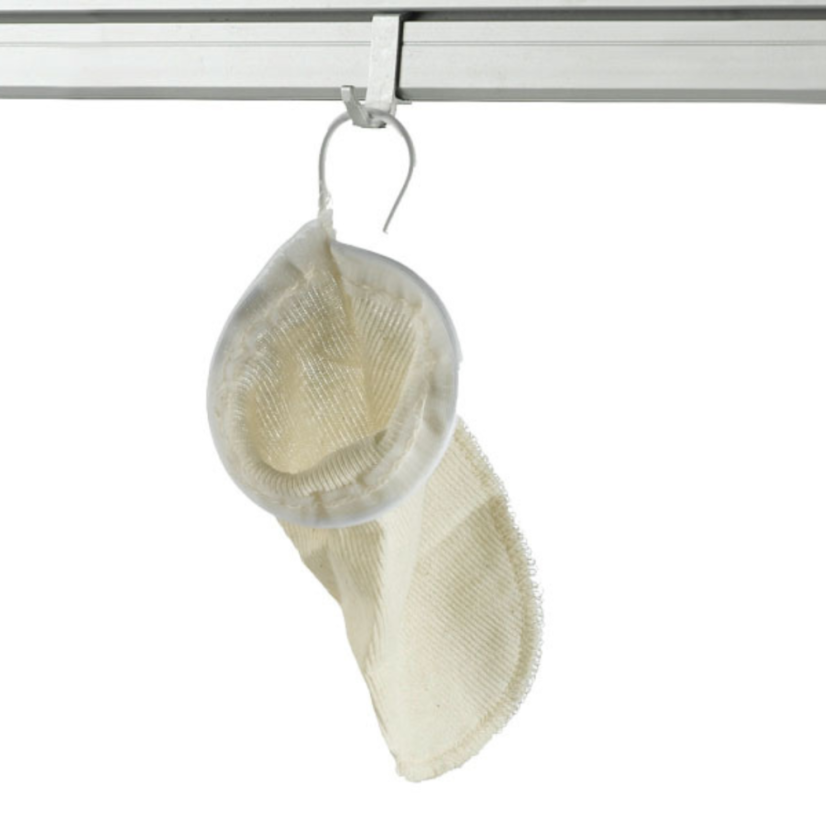 Strecurătoare de ceai din bumbac, diferite dimensiuni - Vyberte velikost: S – 7 cm x 11 cm