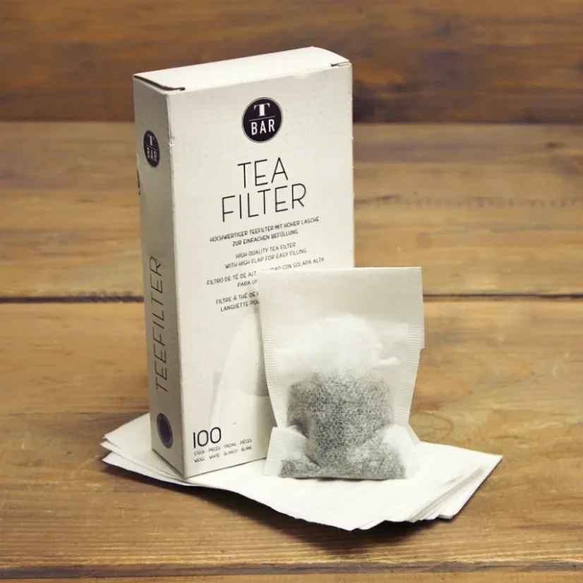 Čajové filtračné vrecko, viac veľkostí - Vyberte velikost sáčků: M – 18,5 x 8 cm