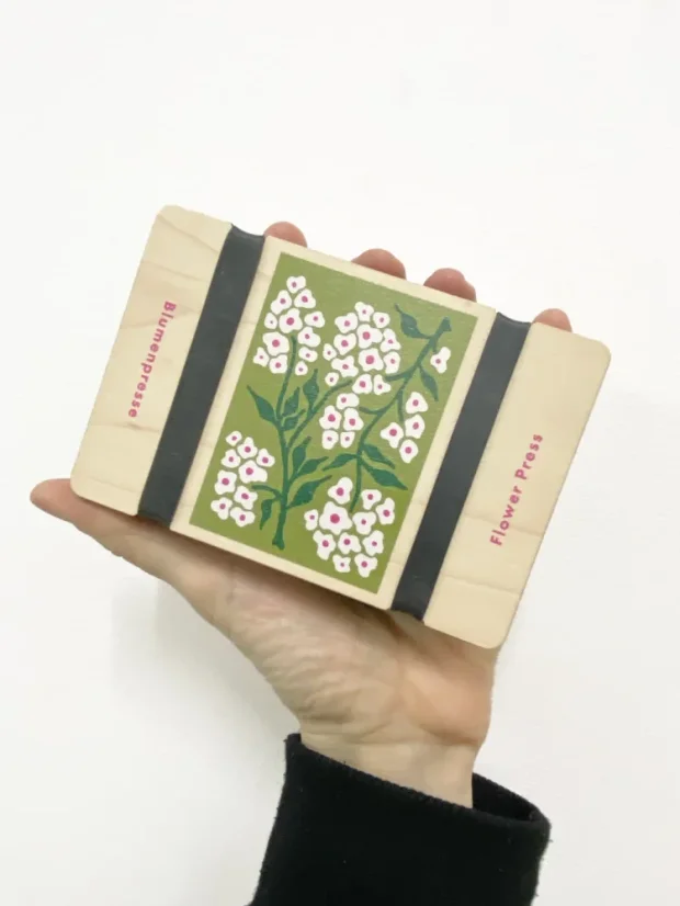 Herbar de buzunar – presă pentru plante