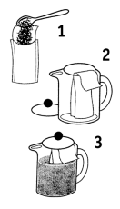 Vrecko na čaj 100 ks, veľ. M na 1,5 l vody