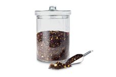 Borcan de sticlă pentru 3 kg de ierburi uscate sau ceai