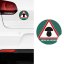 Jedu na houby – samolepka na auto