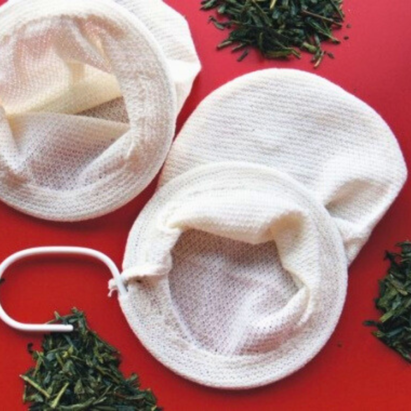 Pamut teaszűrő, különböző méretekben - Vyberte velikost: XL – 9 cm x 13 cm