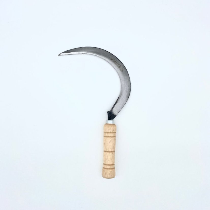 Srp se zubatým ostřím 7/0 na byliny a obilí 25 cm