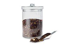 Sklenená dóza na 3 kg sušených bylín alebo čaju