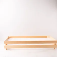 Fából készült szárítóállvány fűszernövények, gombák, zöldségek és gombák számára, 3 szintes – 60x32 cm