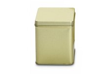 Cutie de tablă aurie de 100 g