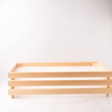 Fából készült szárítóállvány fűszernövények, gombák, zöldségek és gombák számára, 3 szintes – 60x32 cm