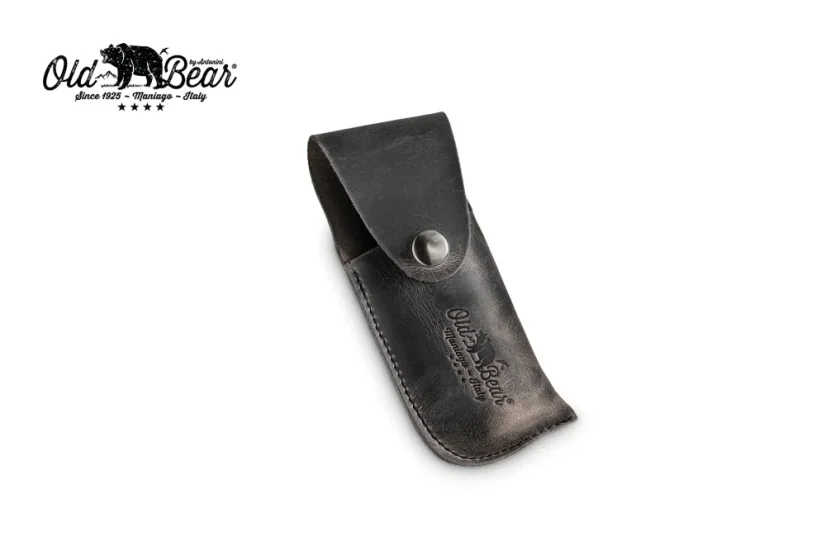 Toc din piele pentru cuțitul Old Bear – negru